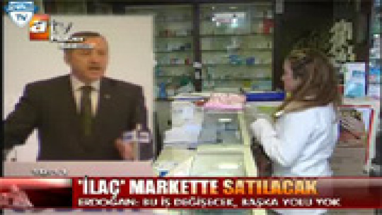 İlaçlar Artık Marketlerde Satılacak!