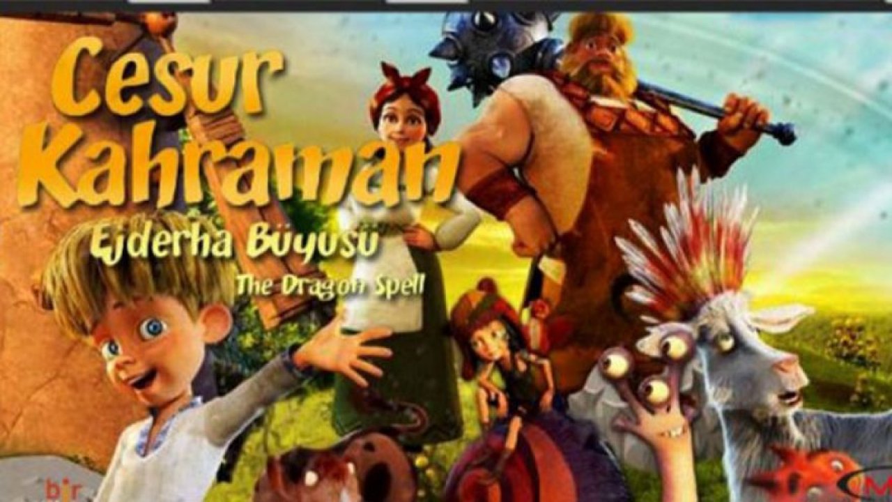 Vizyonda ki Sizin İçin Seçtiğimiz Animasyon ve Aile Filmi ''Cesur Kahraman: Ejderha Büyüsü''