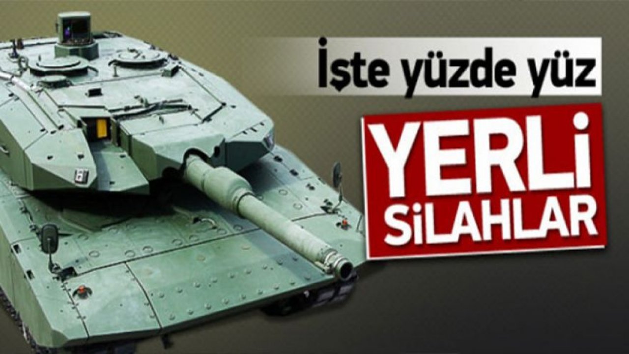 Tamamen Yerli Üretim Olan 10 Milli Silahımız