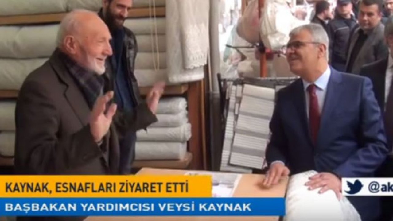 Başbakan Yardımcısı Kaynak Kahramanmaraş Esnafını Ziyaret Etti