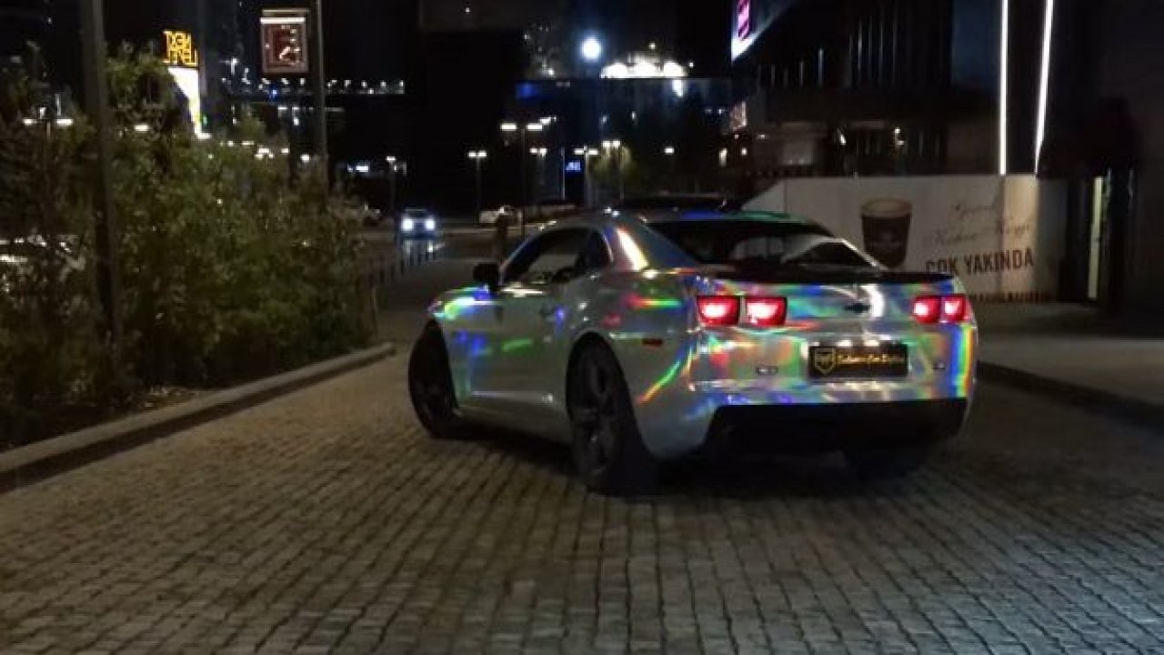 TÜRKİYE'DE İLK HOLOGRAM KAPLAMA UYGULAMASI (CAMARO RS)