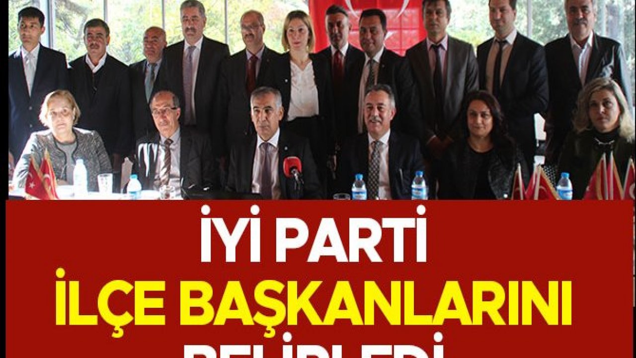 İYİ PARTİ KAHRAMANMARAŞ KADROSUNU KAMU OYUNA TANITTI