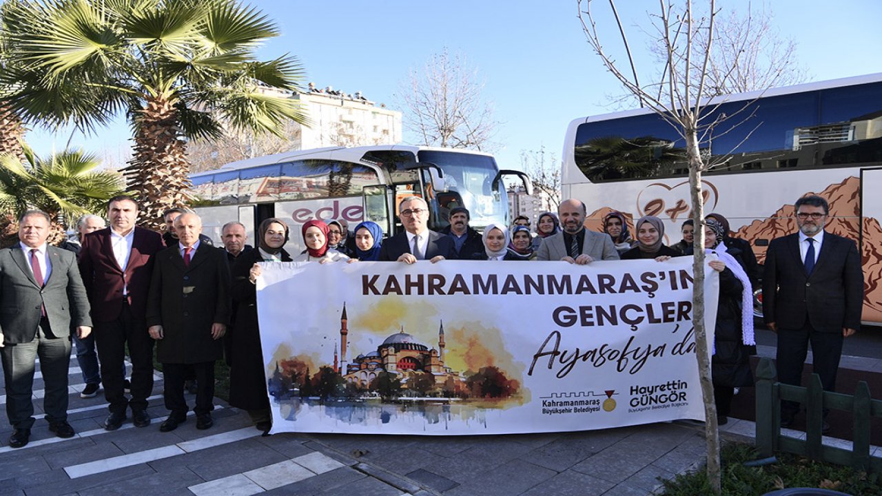 Kahramanmaraş'tan Ayasofya'ya Manevi Yolculuk!