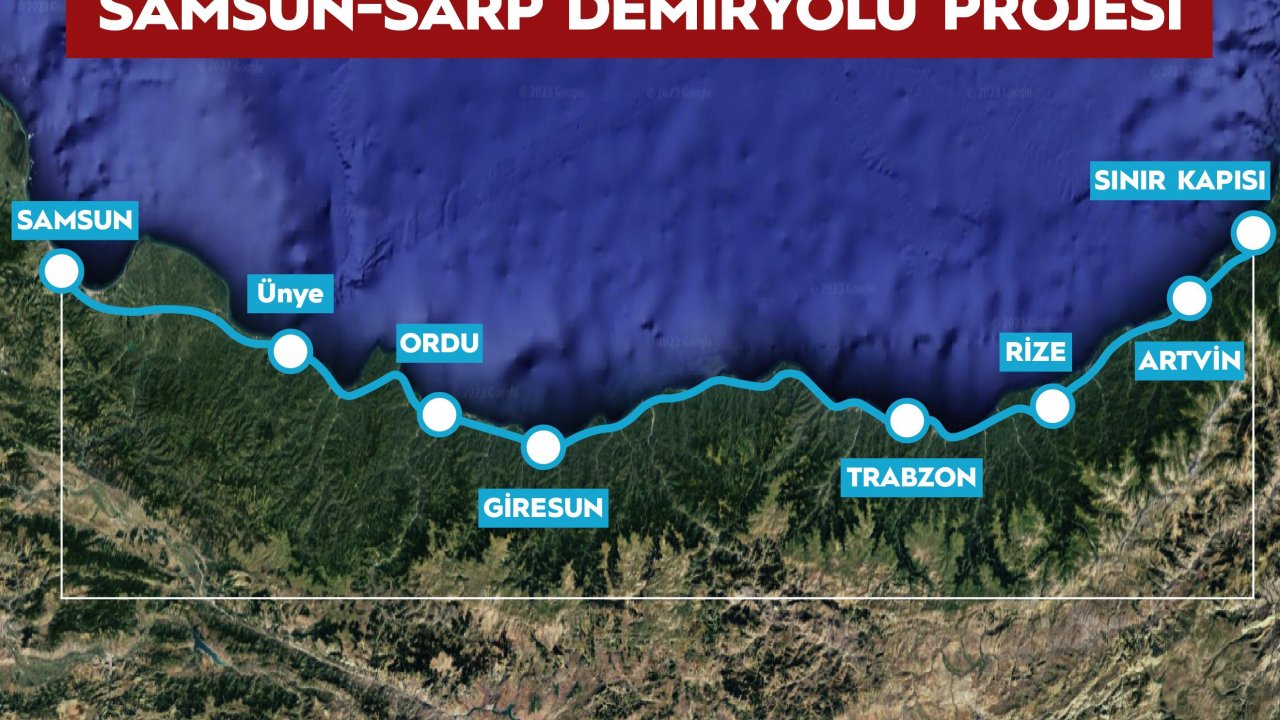 Hızlı Tren Karadeniz’e Geliyor!