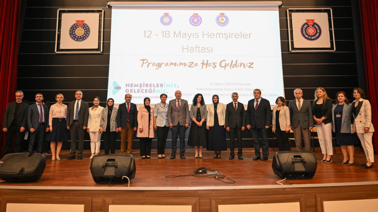 KSÜ’de Hemşireler Haftası Coşkuyla Kutlandı