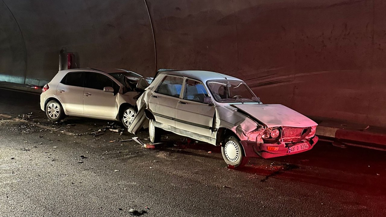 Kahramanmaraş’ta zincirleme kaza: 1’i ağır 5 yaralı