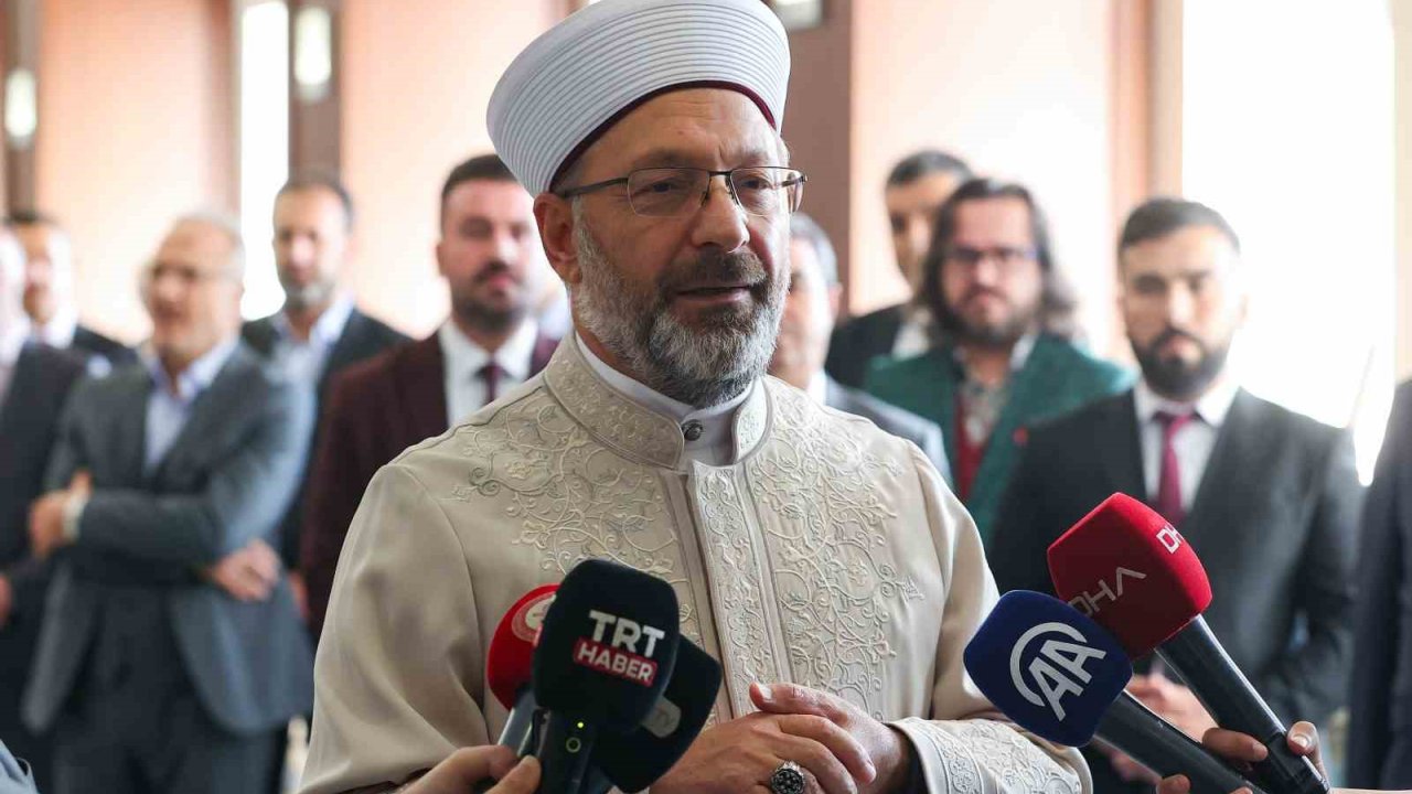 Diyanet İşleri Başkanı Ali Erbaş, Kahramanmaraş'ta!