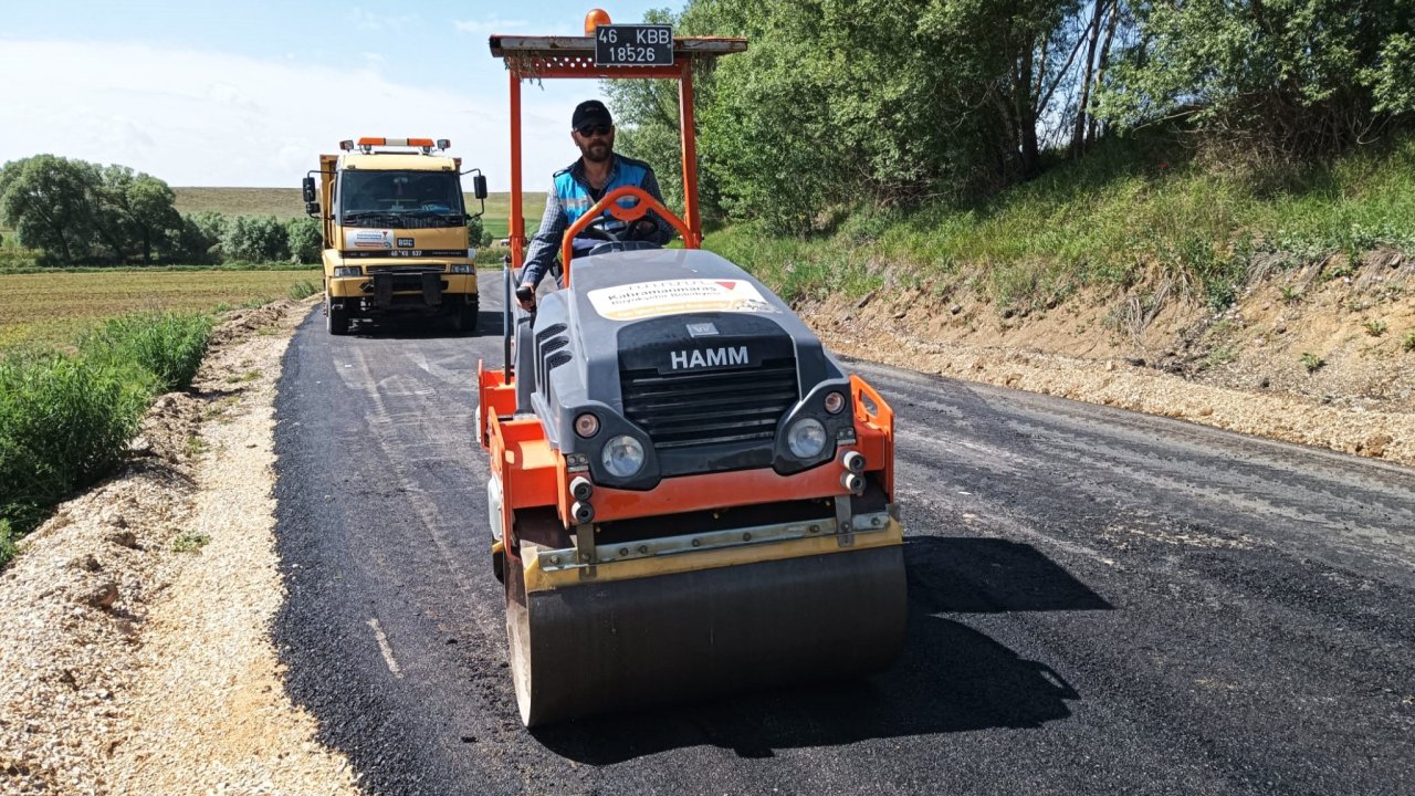 Kahramanmaraş Afşin kırsalı konforlu yollara kavuşuyor!