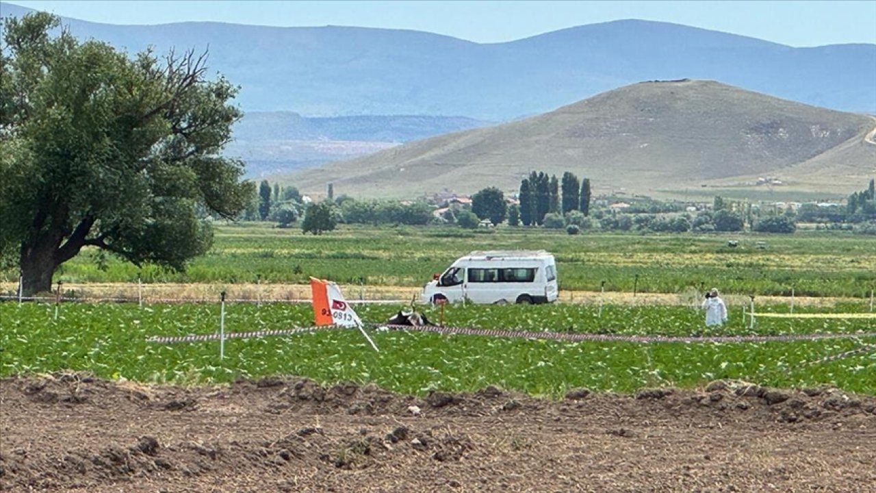 Kayseri'de uçak düştü! 2 şehit!