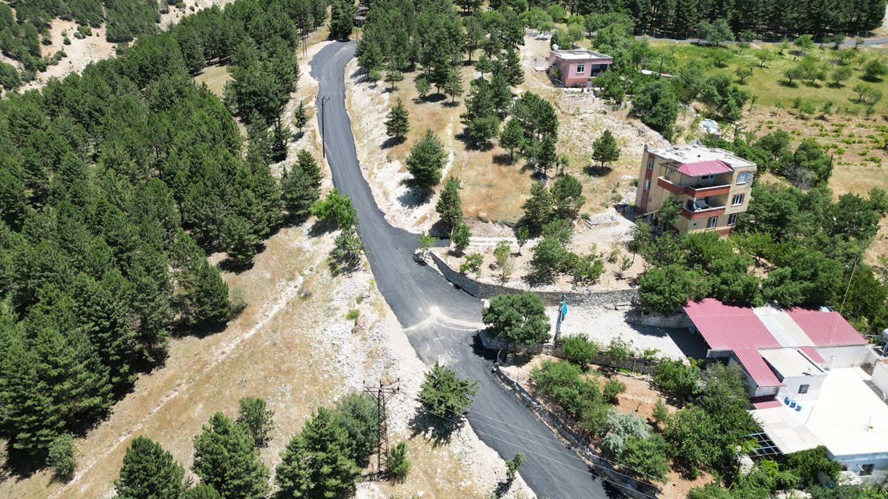 Kahramanmaraş’ta kırsal bölgeler asfalta kavuştu!