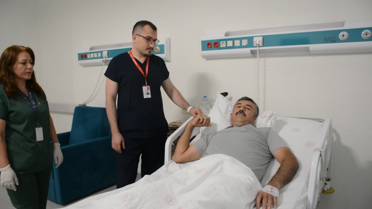 Kahramanmaraş Pazarcık’ta bir ilk mikro cerrahi ile ameliyat yapıldı!