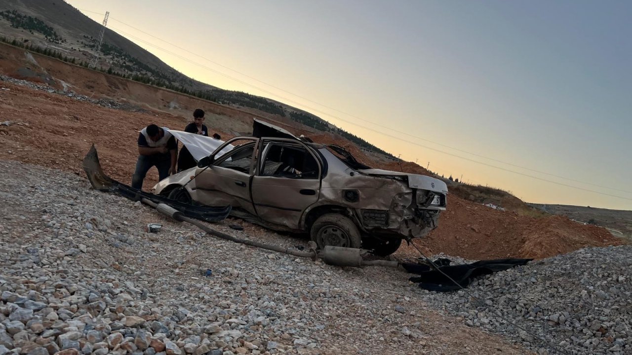 Kahramanmaraş’ta bu araçtan sağ çıktılar!