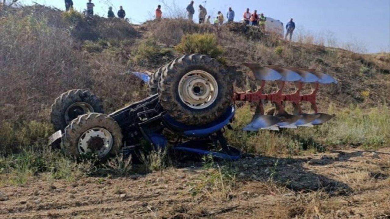 Kahramanmaraş'ta traktör kazası can aldı!