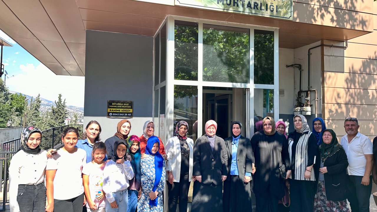 Milletvekili Köksal’dan Kahramanmaraş’ta kadın muhtarlara destek ziyareti