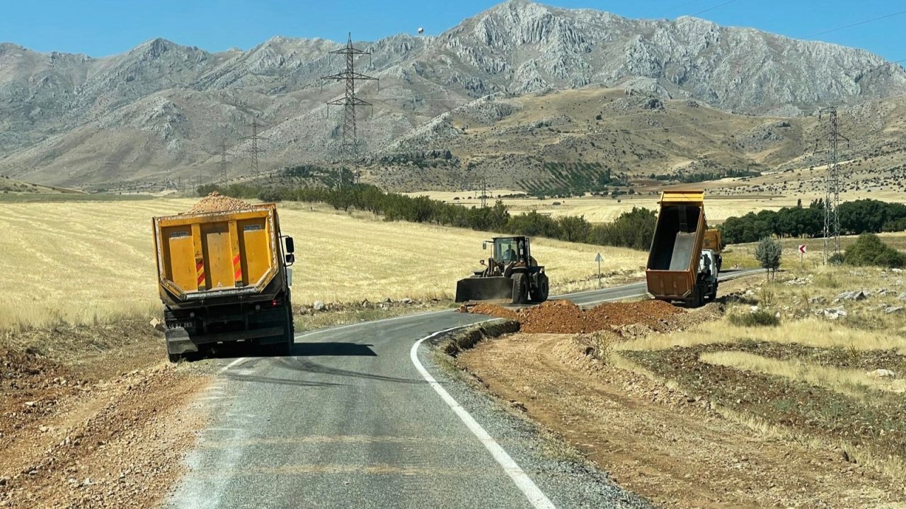 Kahramanmaraş Elbistan’da ulaşım atağı sürüyor!