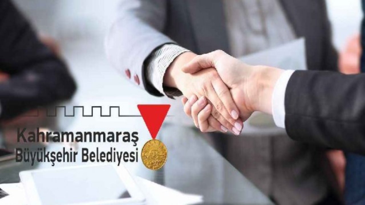 Kahramanmaraş Büyükşehir belediyesi 20 işçi alımı yapacak!