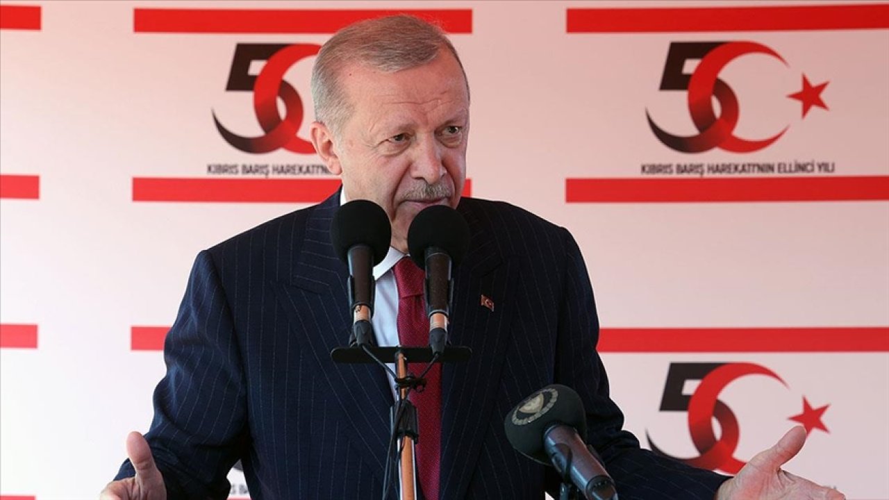 Cumhurbaşkanı Erdoğan: “Kıbrıs'ta kalıcı barışa hazırız”