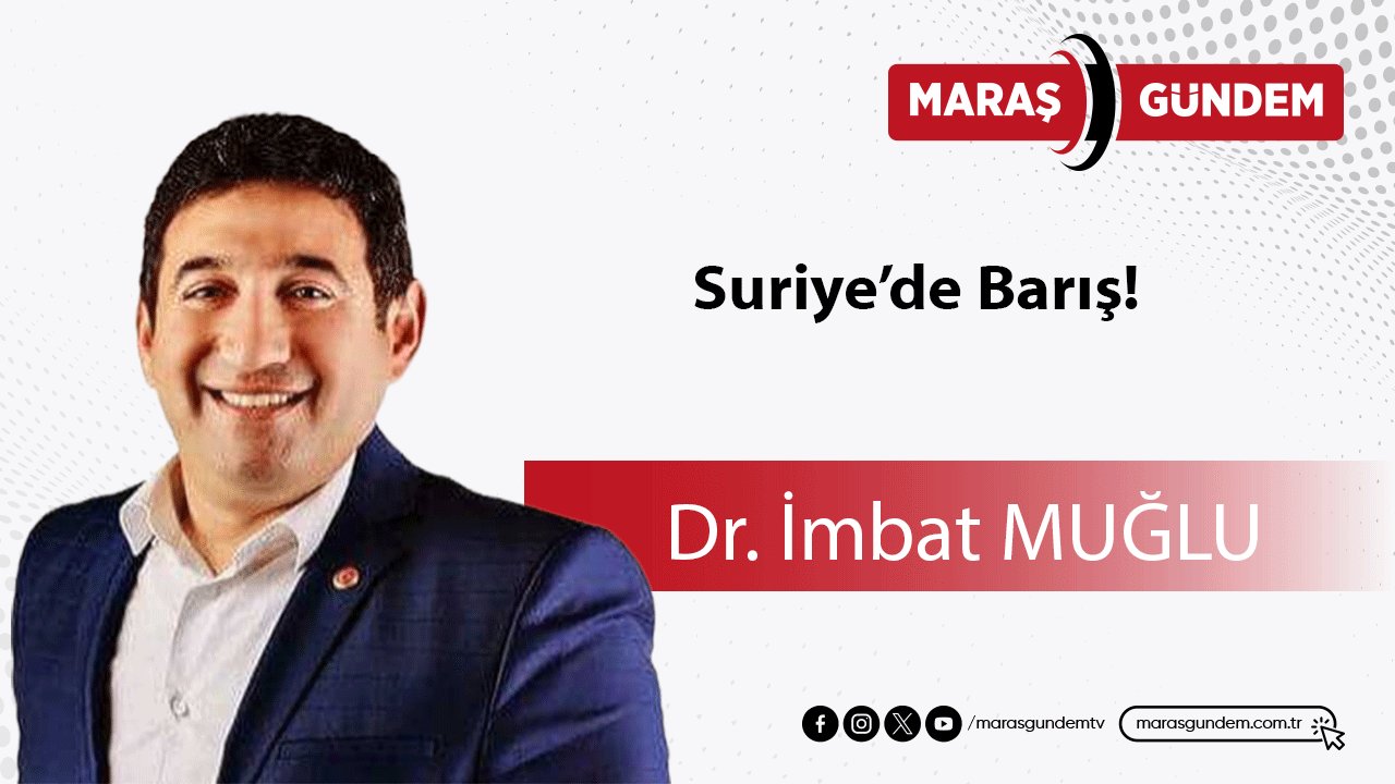 Suriye’de Barış!