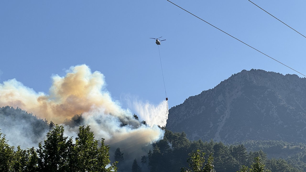 Kahramanmaraş’taki yangın 18 saat sonra kontrol altına alına bildi!