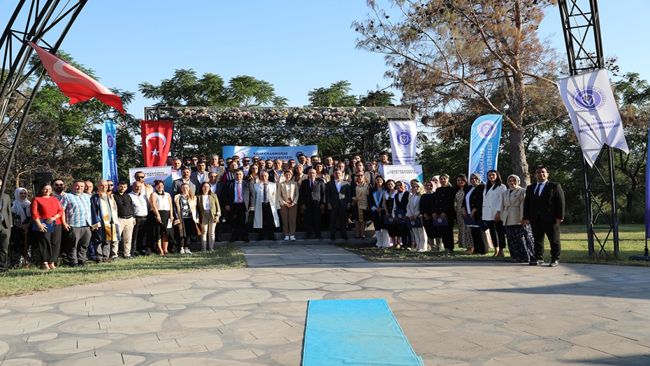 Kahramanmaraş KİÜ’de 73 akademisyen için tören düzenlendi!