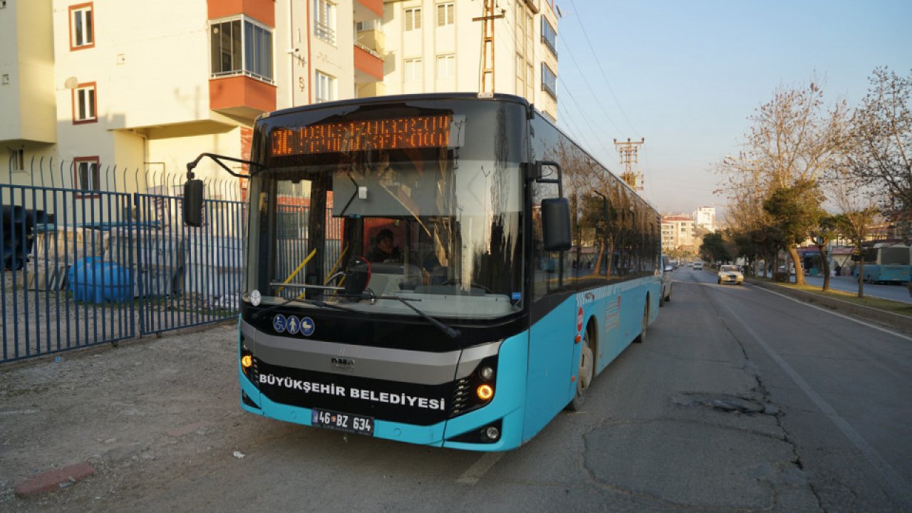 Kahramanmaraş’ta toplu taşımaya Fuar düzenlemesi!