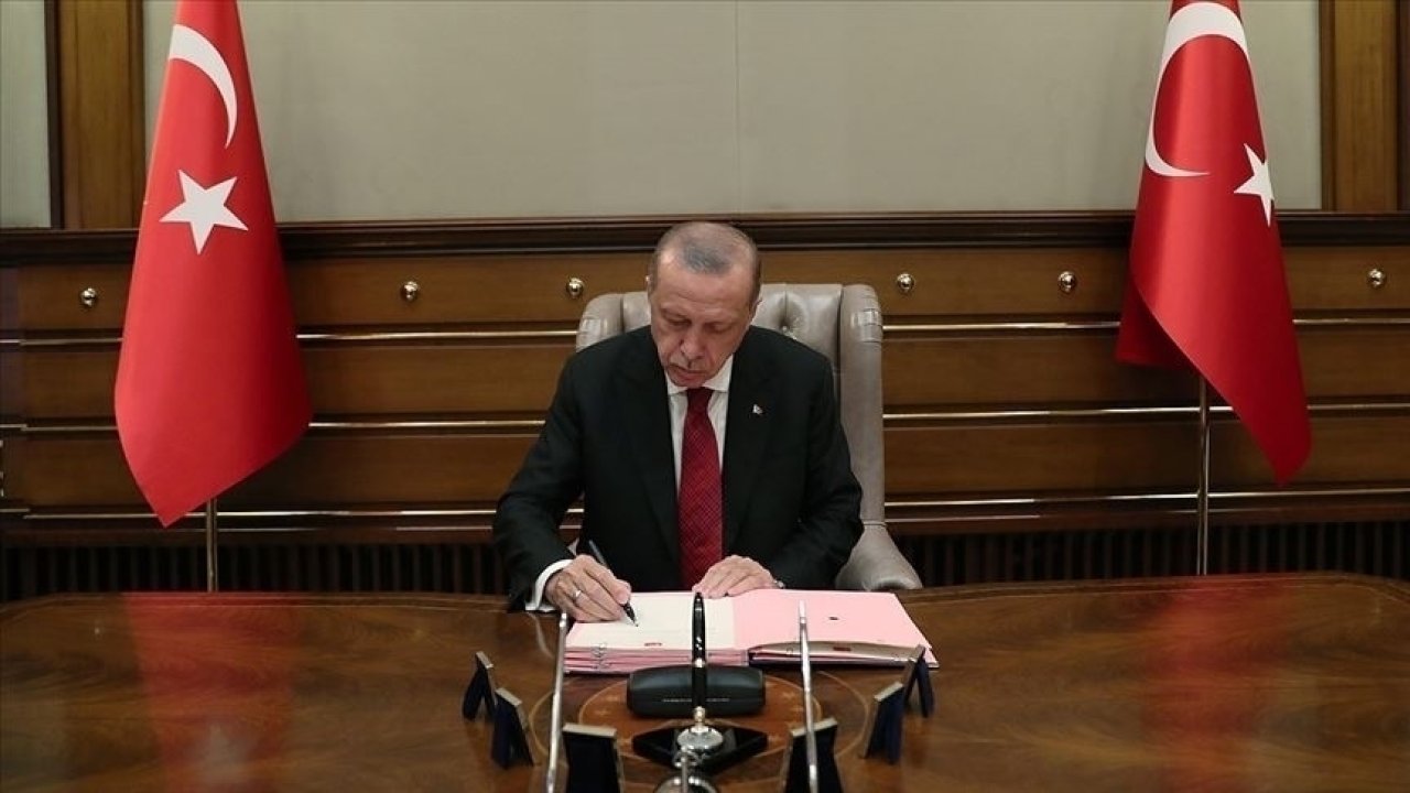 Cumhurbaşkanı Erdoğan, 13 üniversiteye rektör atadı!