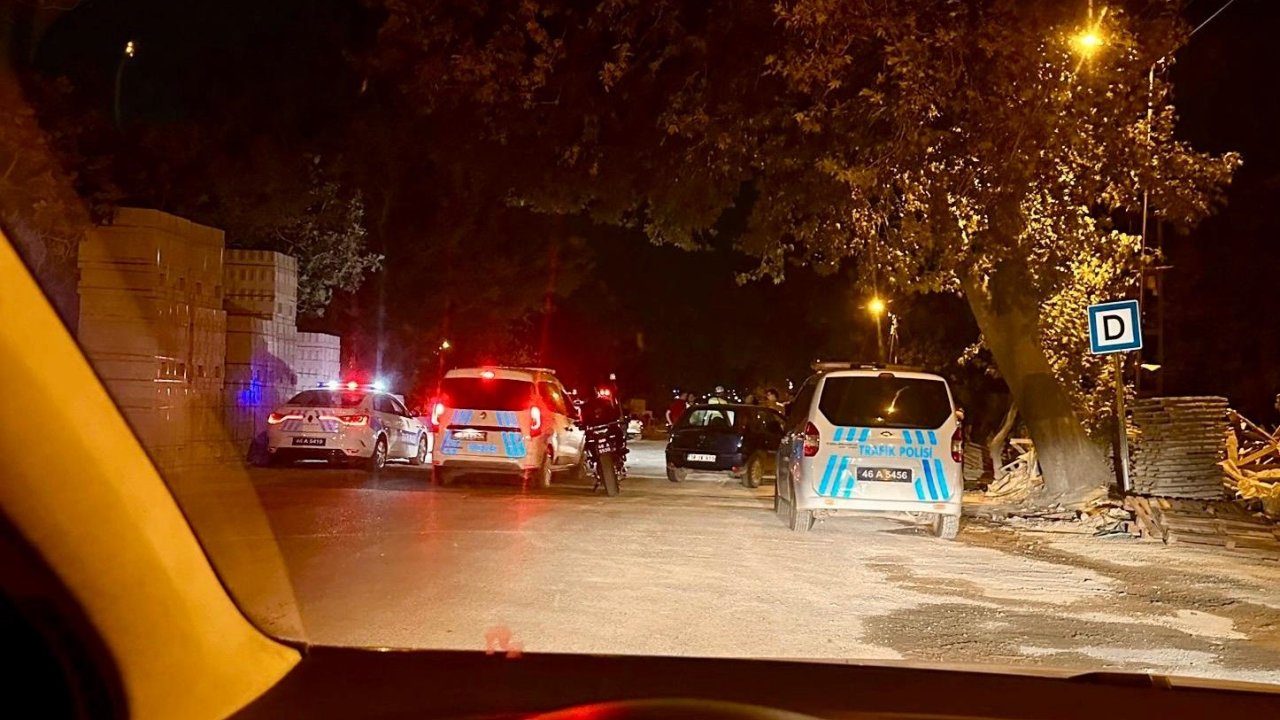 Kahramanmaraş'ta ehliyetsiz sürücü kaçtı polis yakaladı!