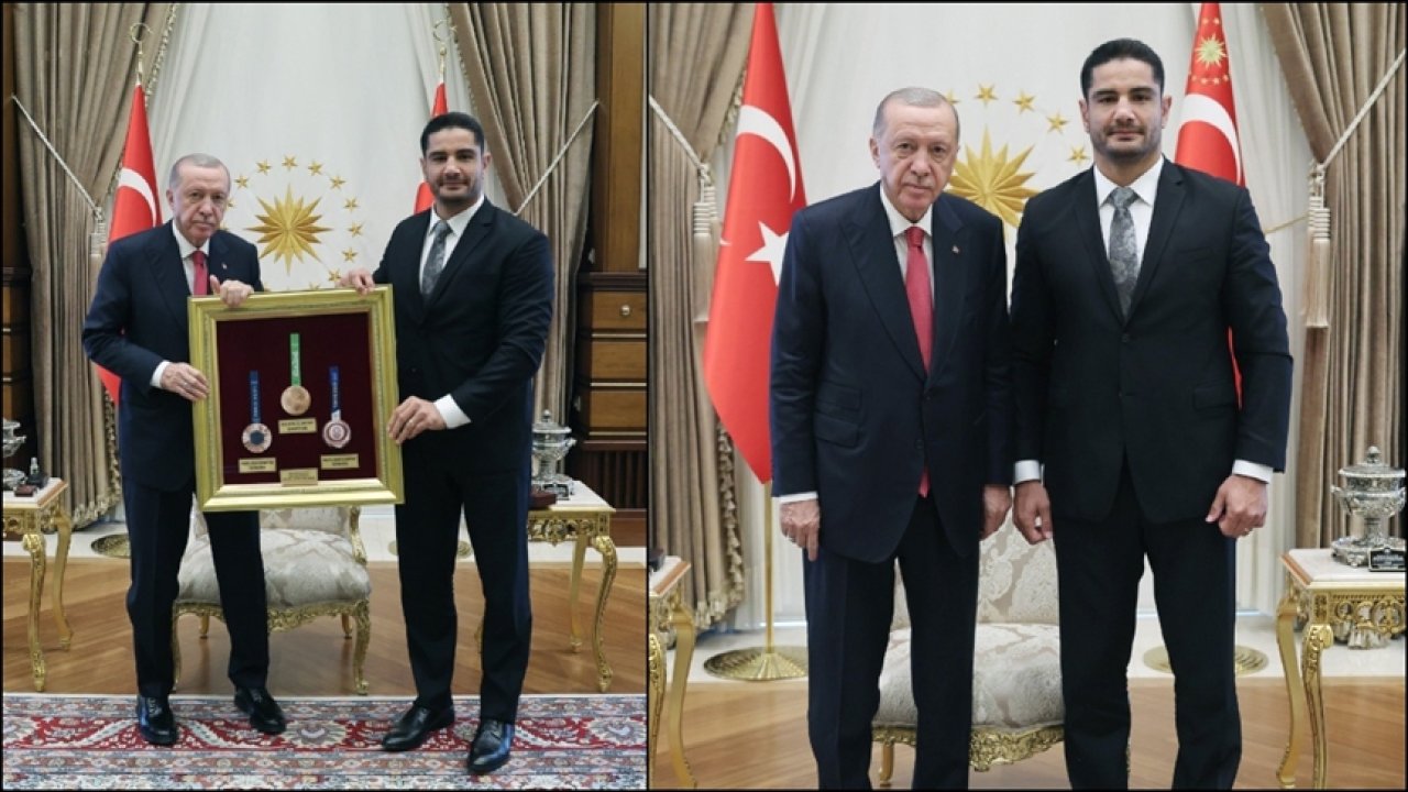 Cumhurbaşkanı Erdoğan, Taha Akgül'ü kabul etti!