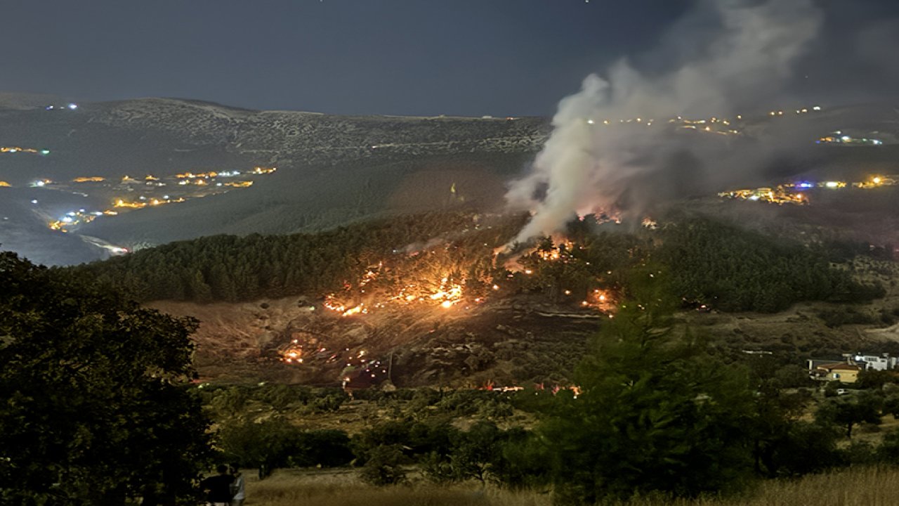 Kahramanmaraş’ta Pınarbaşı’ndaki orman yandı!