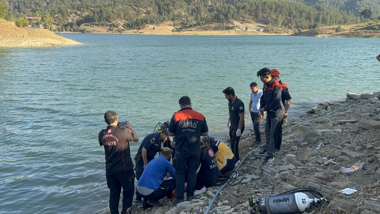 Kahramanmaraş'ta girdiği gölet sonu oldu! Ekipler buldu ama sonuç değişmedi!