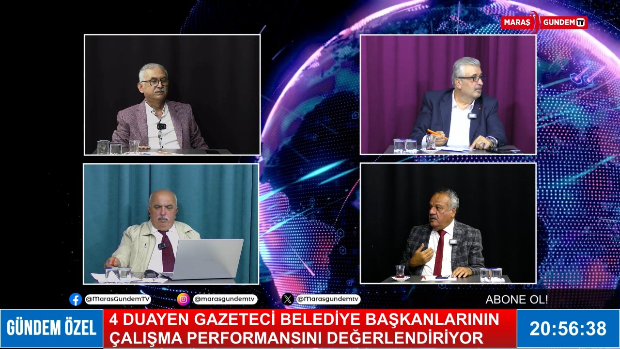 Maraş Gündem TV Yeni Yayın Dönemine Tartışmalı Konularla Başladı! KASKİ’de 4,5 milyar TL’lik borç!