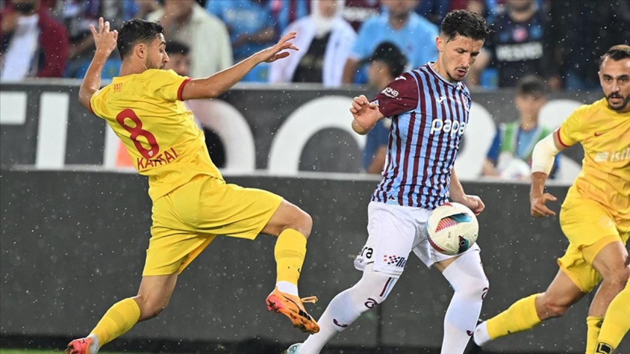 Trabzonspor berabere kaldı!