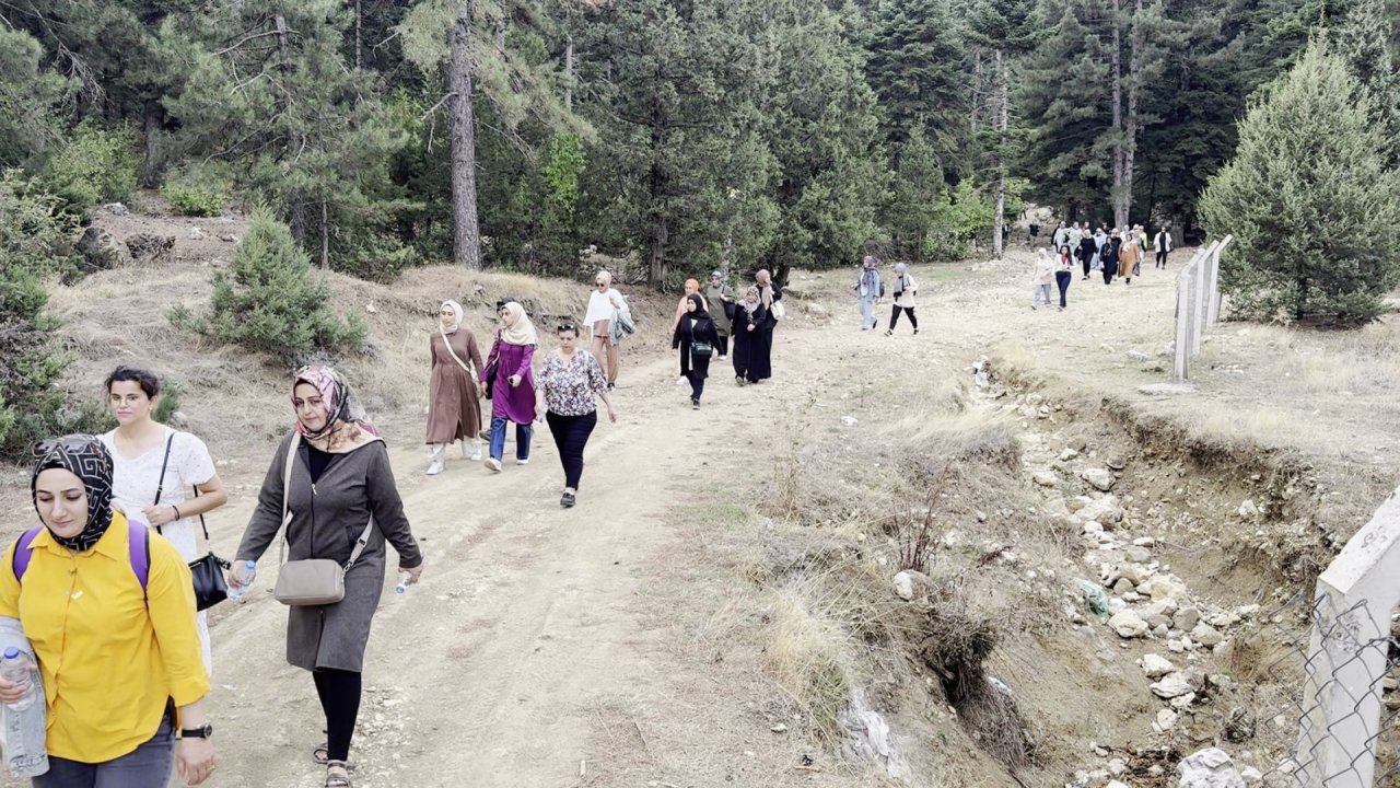 Kahramanmaraş’ta Kadınlar, Başkonuş Yaylası’nda doğayla buluştu!