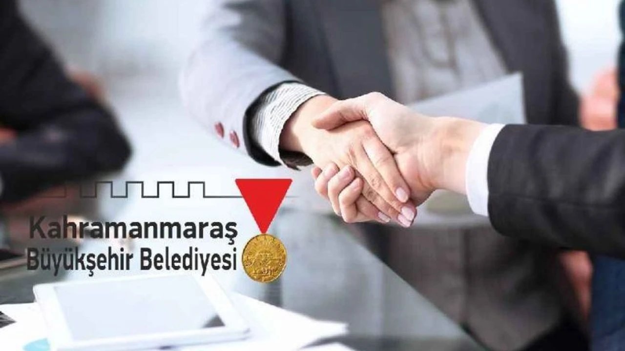 Kahramanmaraş'ta Belediye'de yeni iş fırsatı!