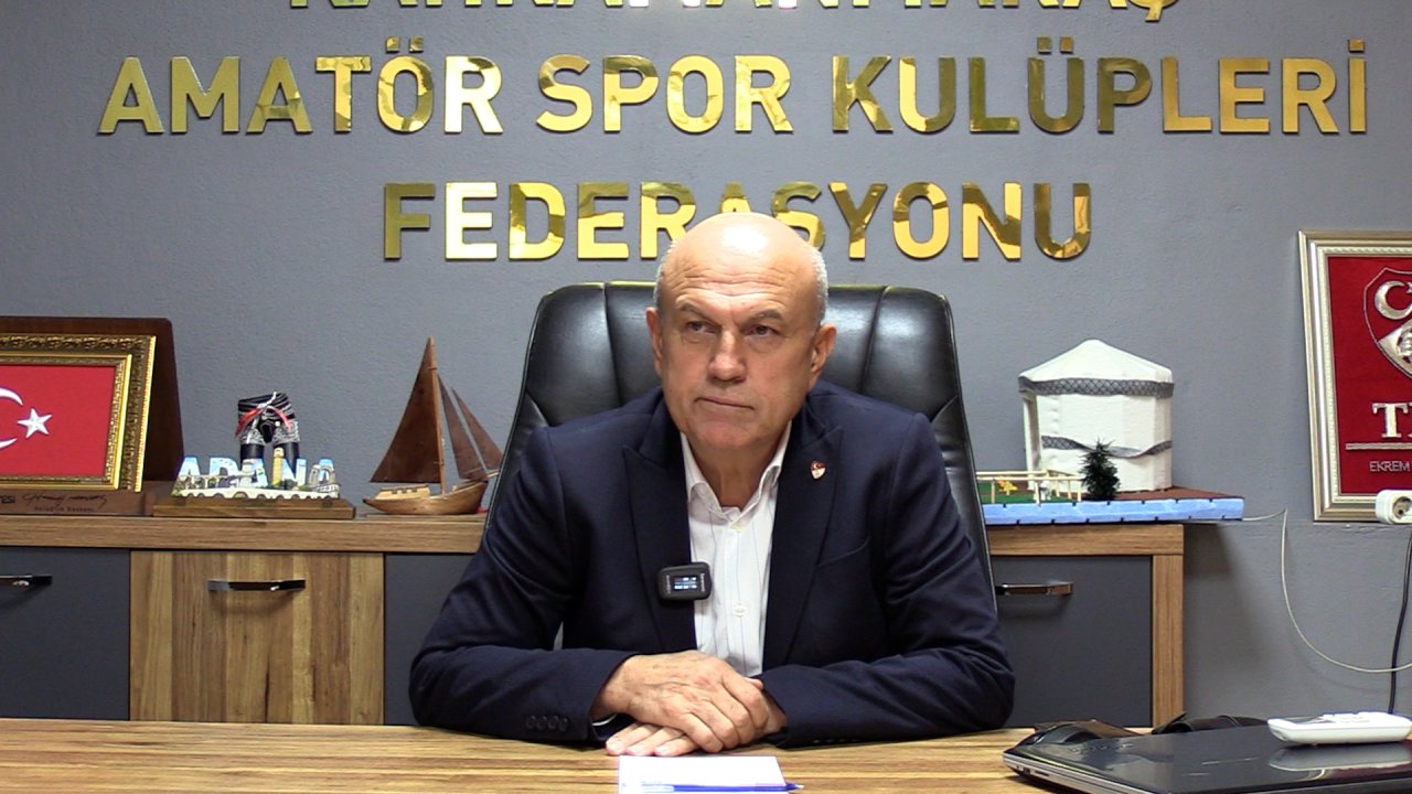 ASKF Başkanı Ekrem Karaoğlan “İki Stadın Yıkılması Kahramanmaraş’ta Kriz Yaratıyor”