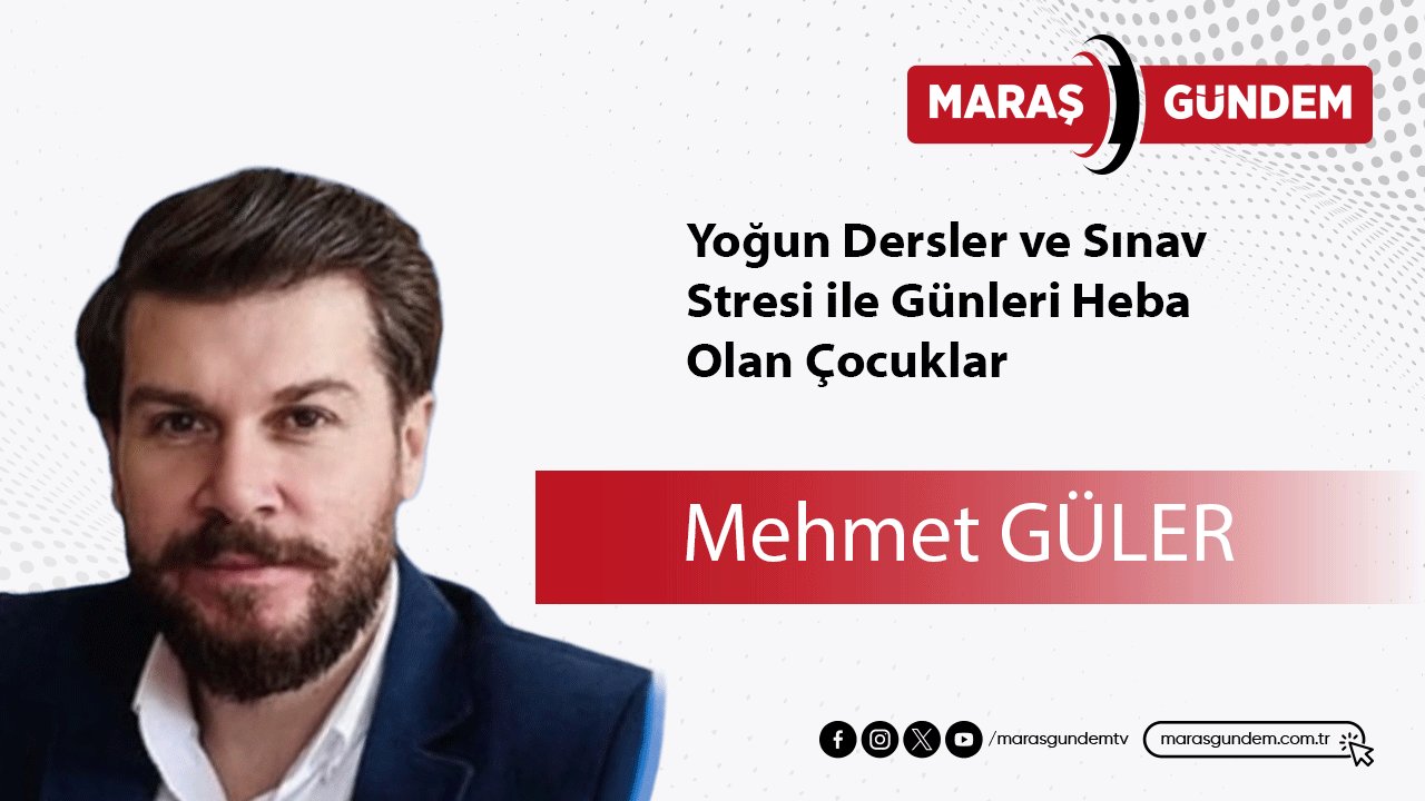 Yoğun Dersler ve Sınav Stresi ile Günleri Heba Olan Çocuklar