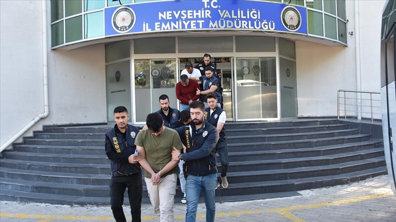 Nevşehir merkezli dolandırıcılık operasyonunda 76 gözaltı!