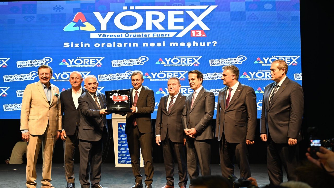 YÖREX Fuarı’nda Kahramanmaraş Ticaret Borsasına Ödül!