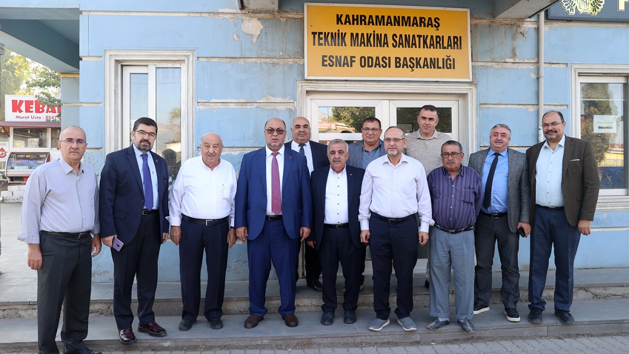 Başkan Akpınar “Sanayi’nin yeniden ayağa kalkması adına ne gerekiyorsa yapıyoruz”