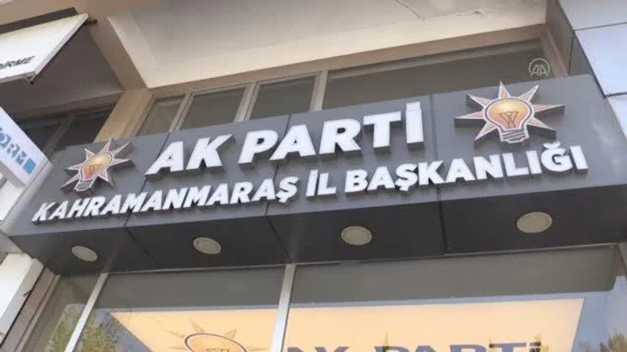 Kahramanmaraş AK Parti’de kongre tarihleri belli oldu!