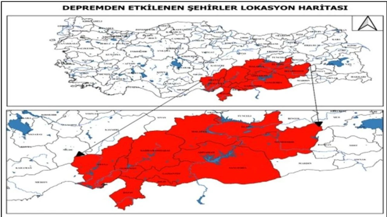 Deprem Kahramanmaraş’ı 4,6 metre kaydırdı!