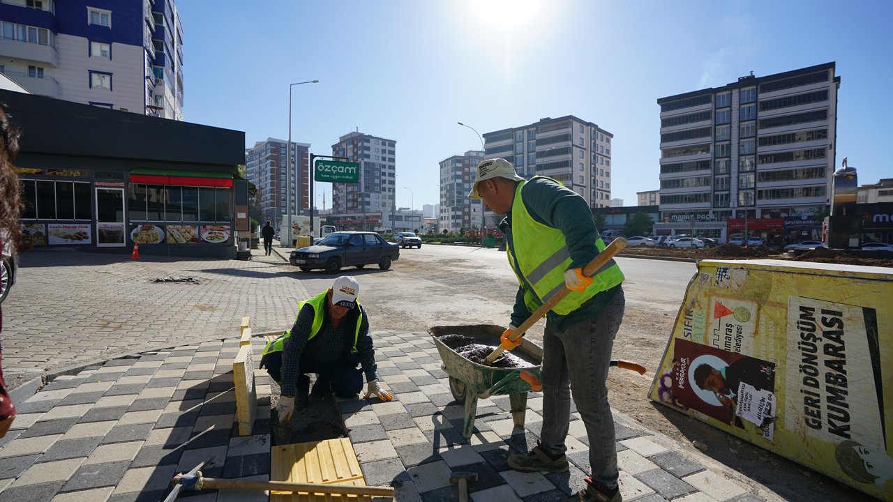 Tekerek’te yürüyüş yolları yenileniyor!