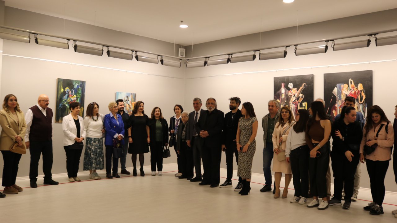 SANKO Sanat Galerisi’nde “Mekan ve İnsan” temalı resim sergisi