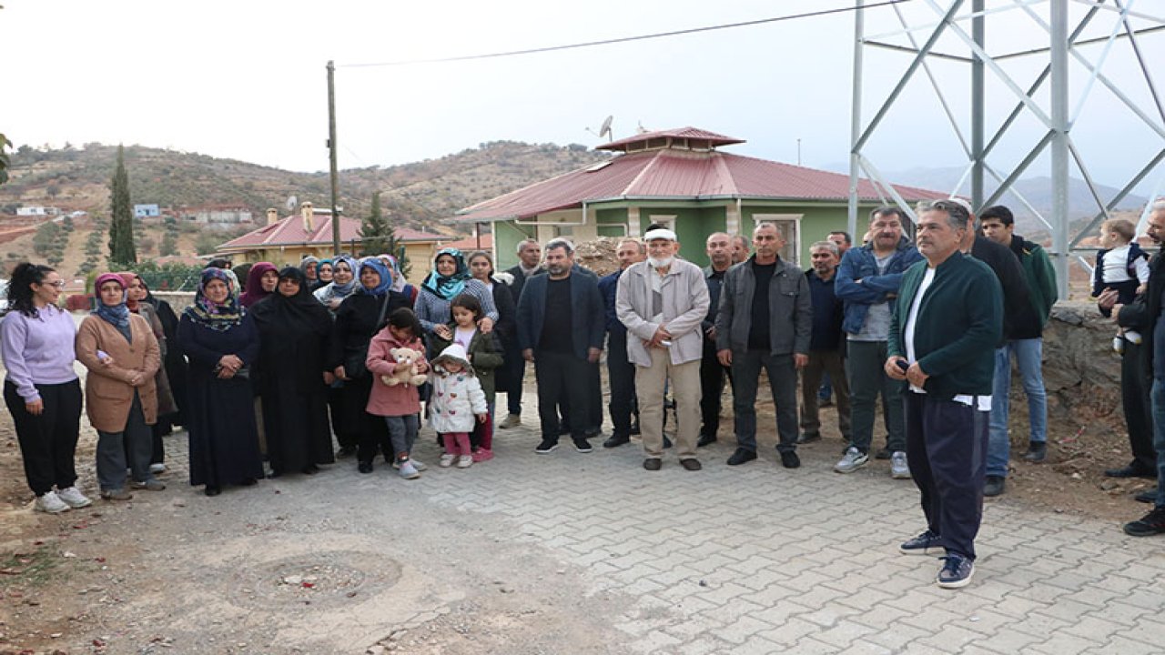 Kahramanmaraş'ta mahalle sakinlerinden baz istasyonu eylemi!