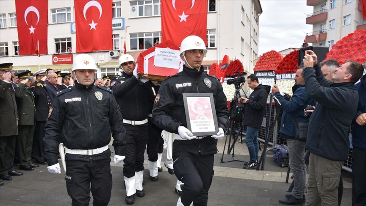 Şehit polis toprağa verildi!