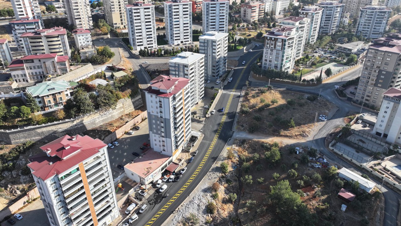 Kahramanmaraş’ta Yamaçtepe’nin yolu yenilendi!