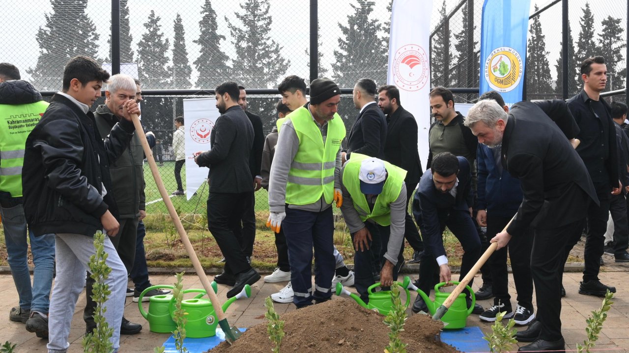 Başkan Görgel “Hedefimiz Daha Yeşil Bir Kahramanmaraş”