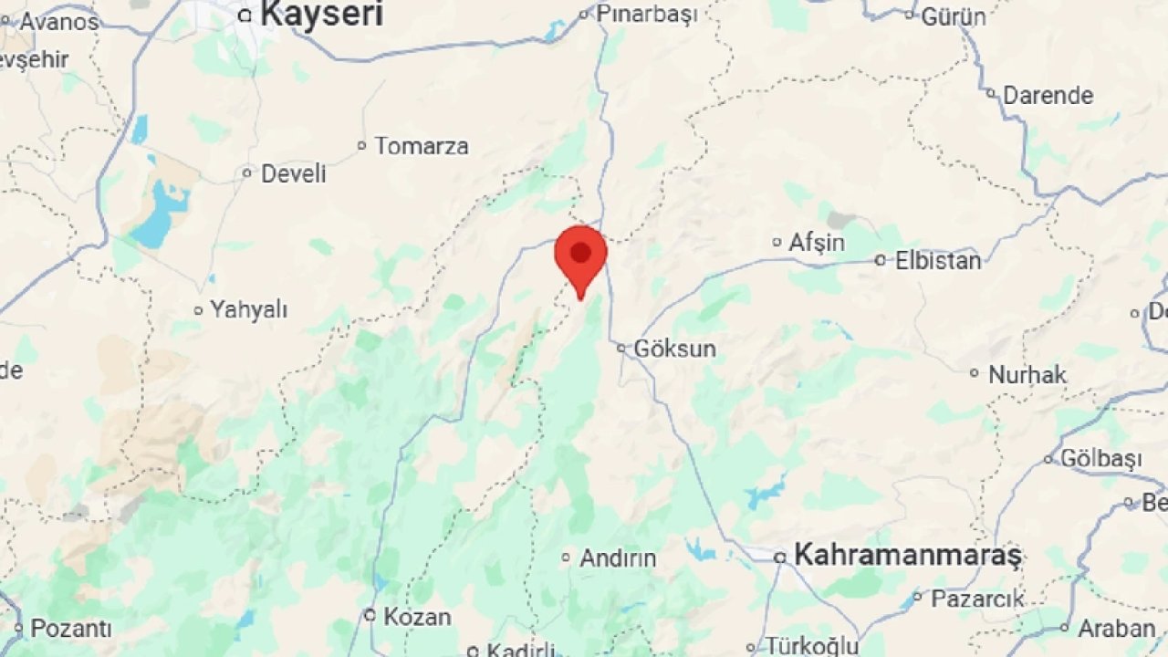 Kahramanmaraş'ta 3 büyüklüğünde deprem!