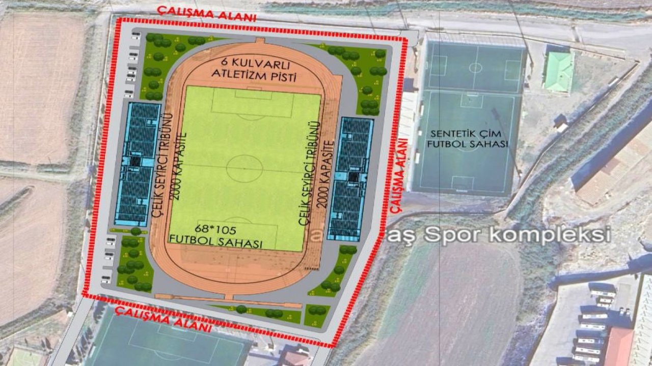 Kahramanmaraş’ta Stadyum Öncesi Yeni Tesis İnşa edilecek!