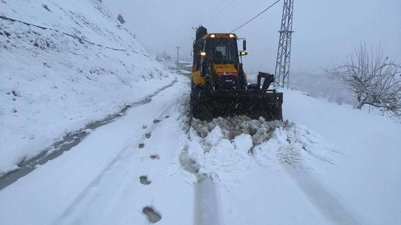 Kahramanmaraş Büyükşehir, Kar Mesaisine başladı!